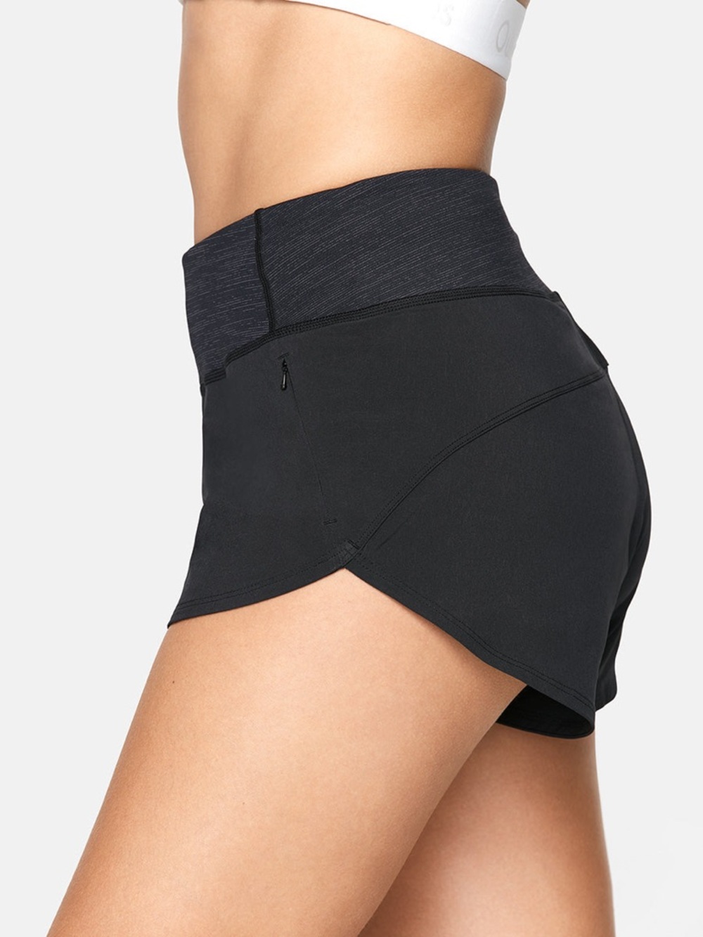 Outdoor Voices Hudson 4” Shorts Black Charcoal size M